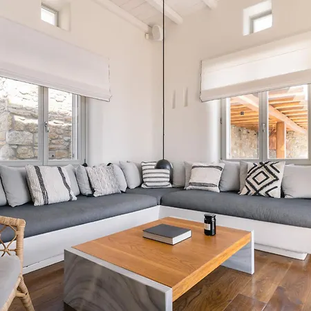 Olivia Mykonos 别墅 圣斯特凡诺斯